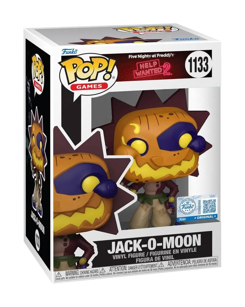 Bobble Figure Games - Five Nights at Freddy's Help Wanted 2 POP! - Jack-O-Moon #1133 