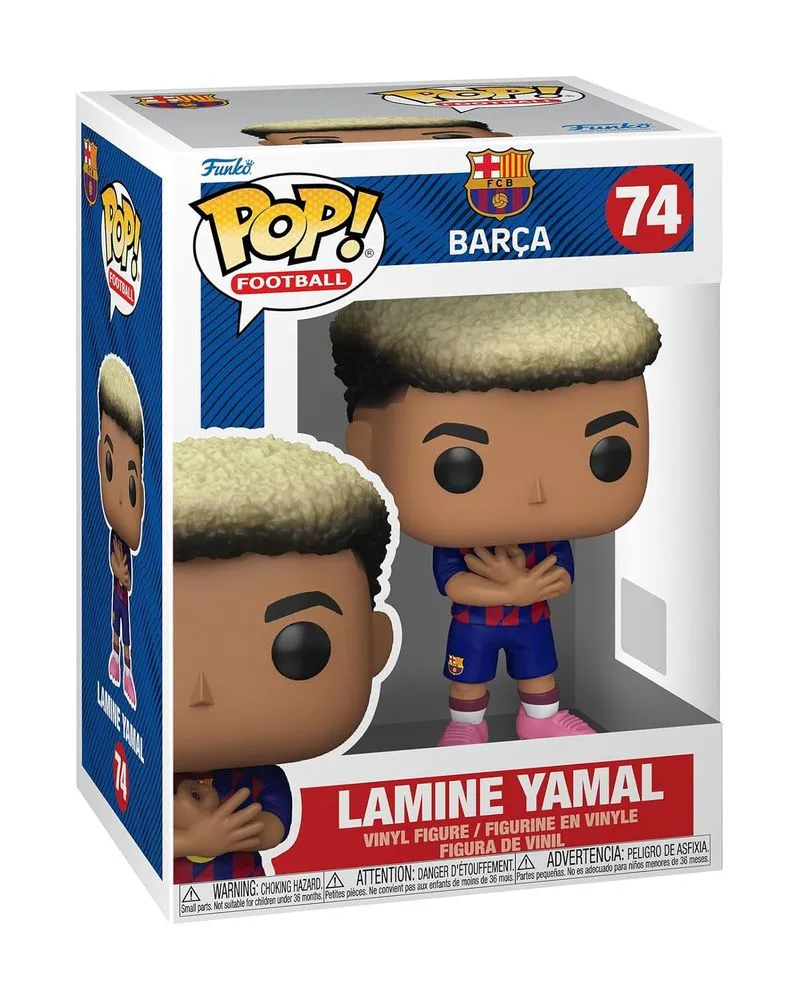 Bobble Figure Football - Barcelona POP! - Lamine Yamal #74 