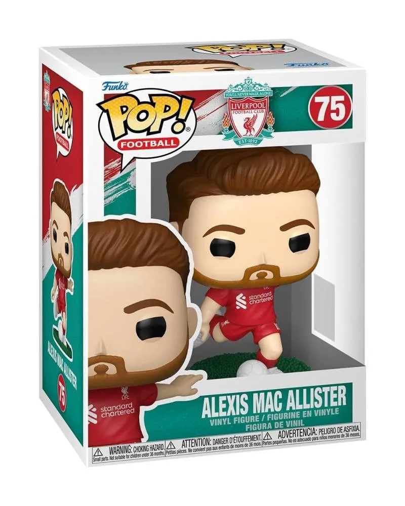 Bobble Figure Football - Liverpool POP! - Alexis Mac Allister 