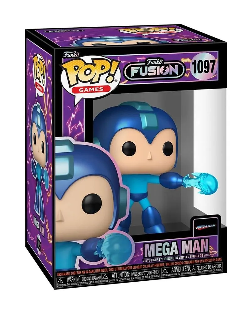Bobble Figure Games - Funko Fusion POP! - Mega Man #1097 