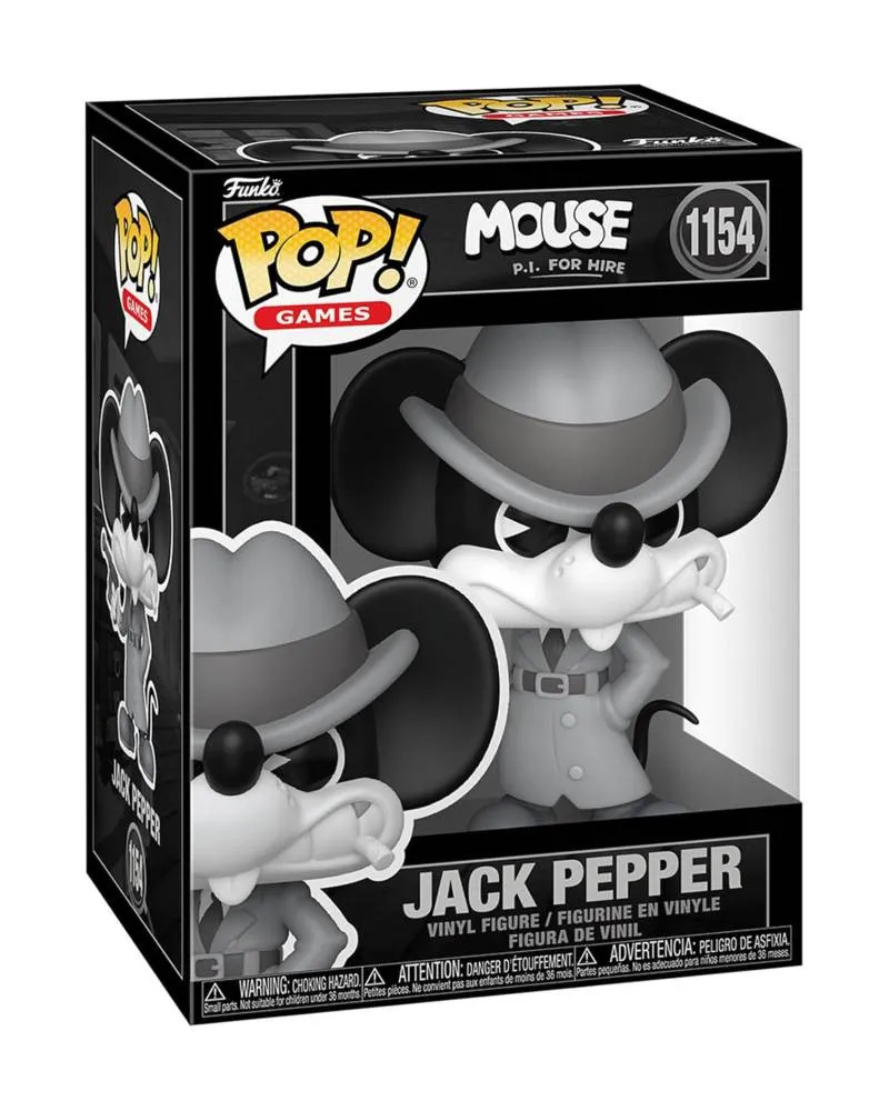Bobble Figure Games - Mouse Pi For Hire POP! - Jack Pepper #1154 