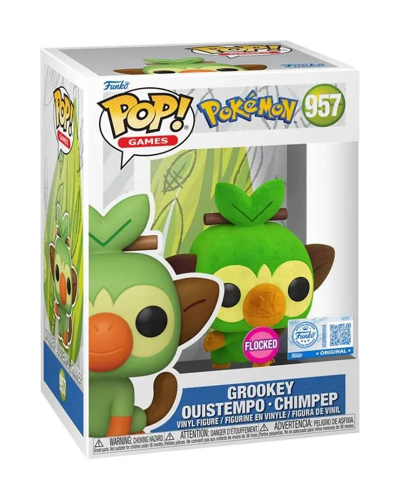 Bobble Figure Games - Pokemon POP! - Grookey #957 
