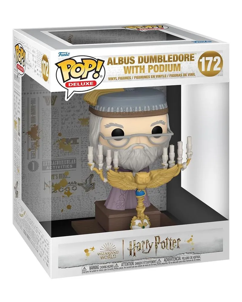 Bobble Figure Harry Potter POP! - Albus Dumbledore With Podium #172 