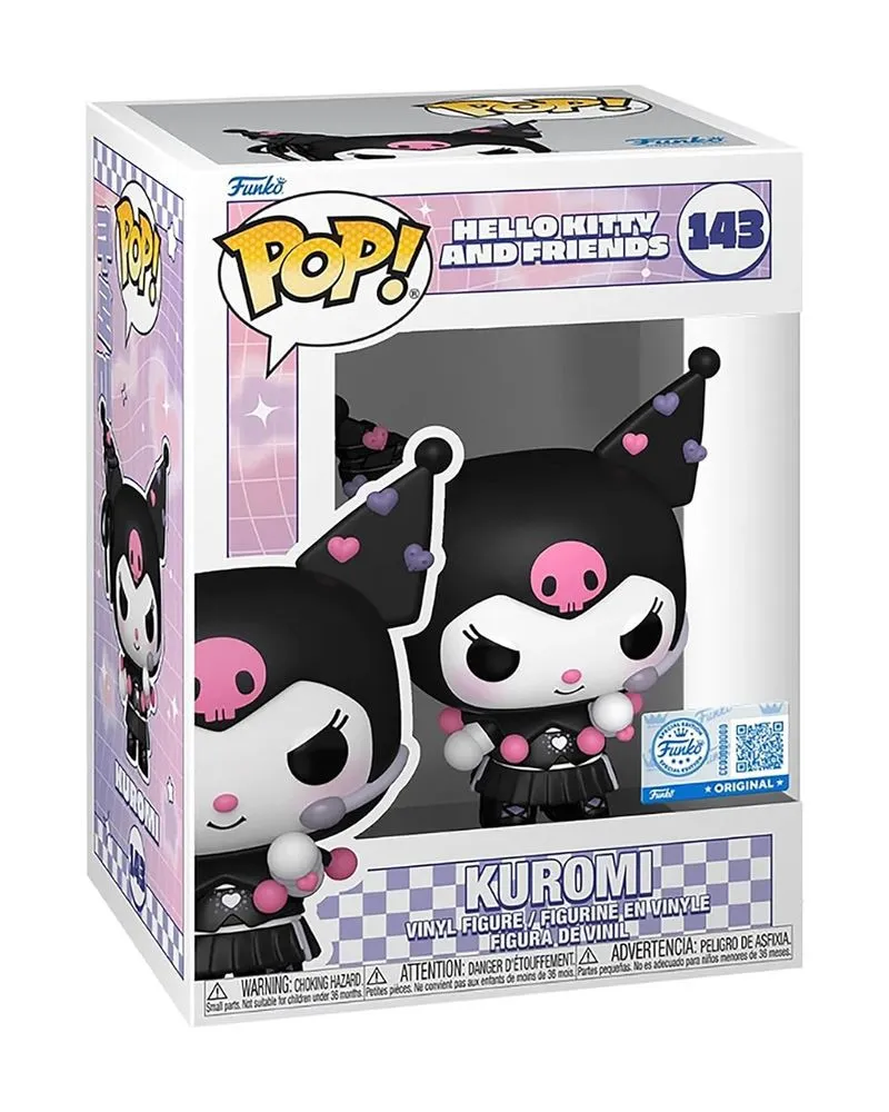 Bobble Figure Hello Kitty and Friends POP! - Kuromi K-Pop #143 