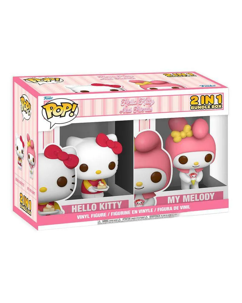 Bobble Figure Hello Kitty POP! - 2 Pack - Hello Kitty And My Melody 