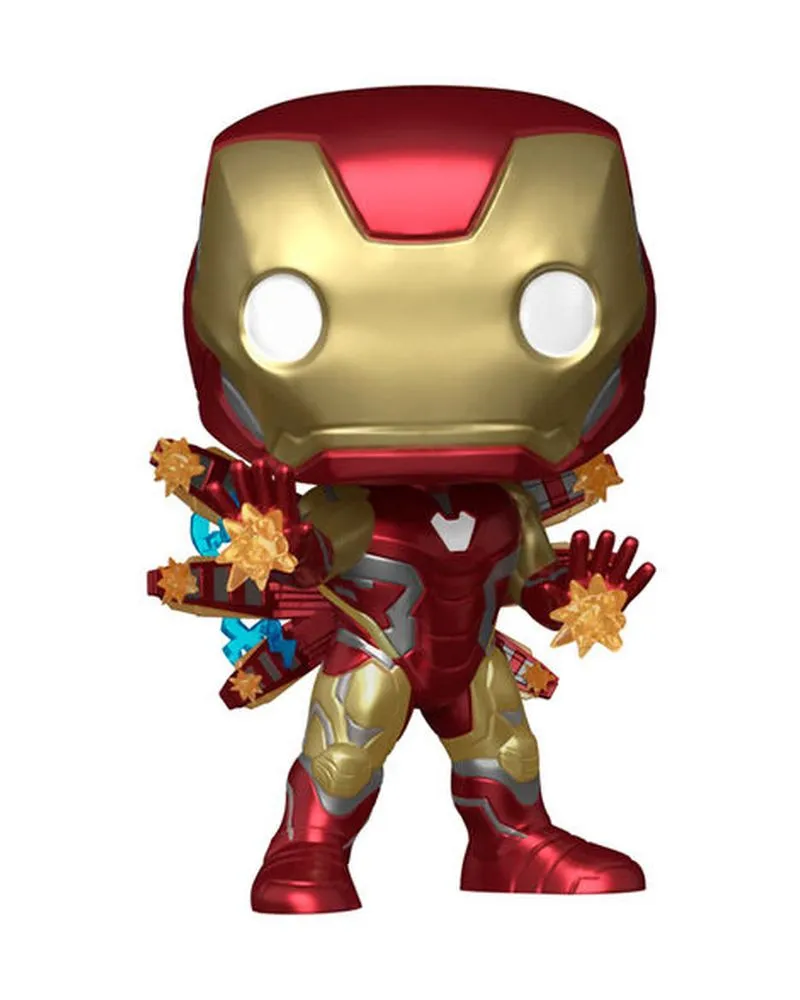 Bobble Figure Marvel - Avengers POP! Infinity Saga - Iron Man (Beams) #1555 
