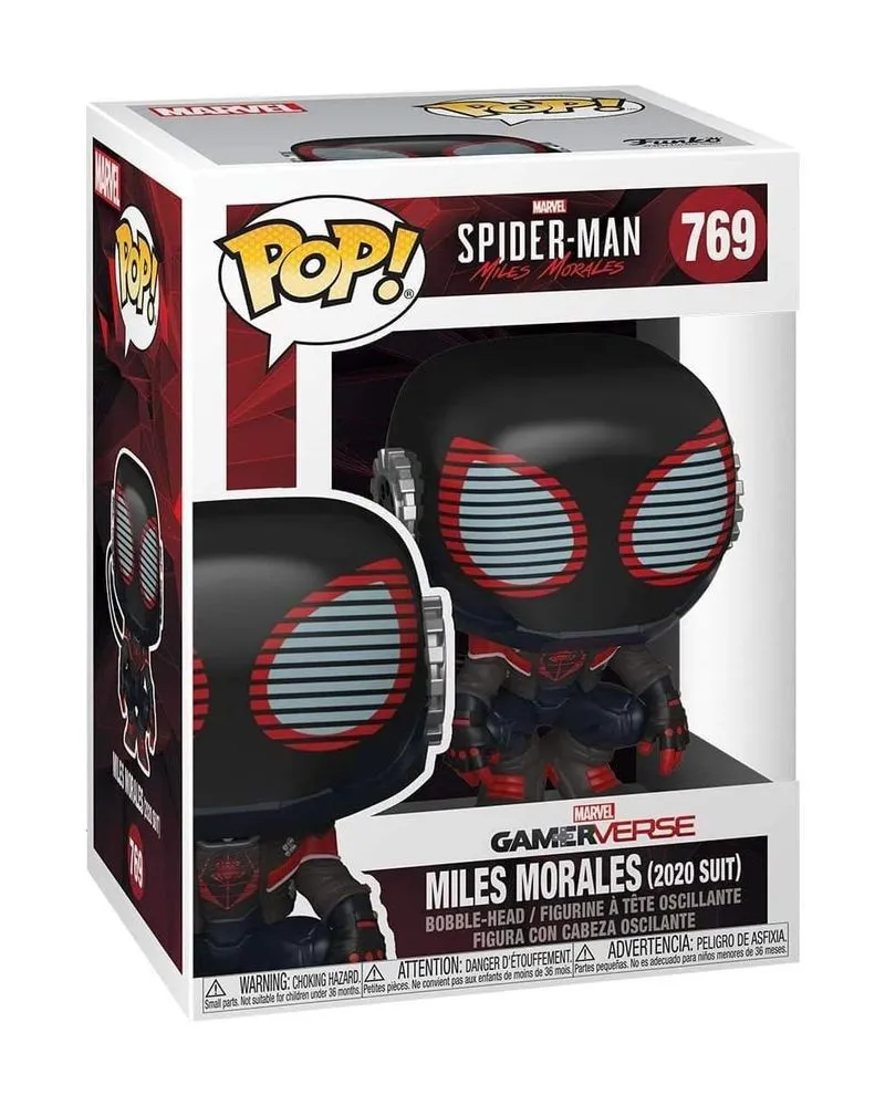 Bobble Figure Marvel - Spider-Man Miles Morales POP! - Miles Morales (2020 Suit) #769 