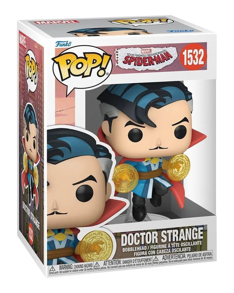Bobble Figure Marvel - Spider-Man POP! - Doctor Strange 