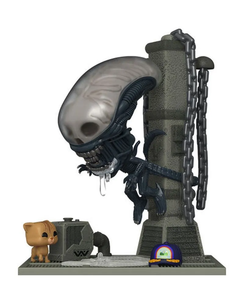 Bobble Figure Movies - Alien POP! - Xenomorph With Jonesy