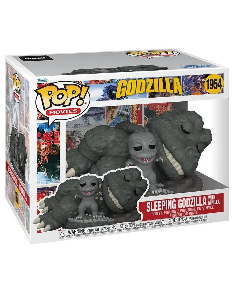 Bobble Figure Movies - Godzilla POP! - Sleeping Godzilla With Minilla 