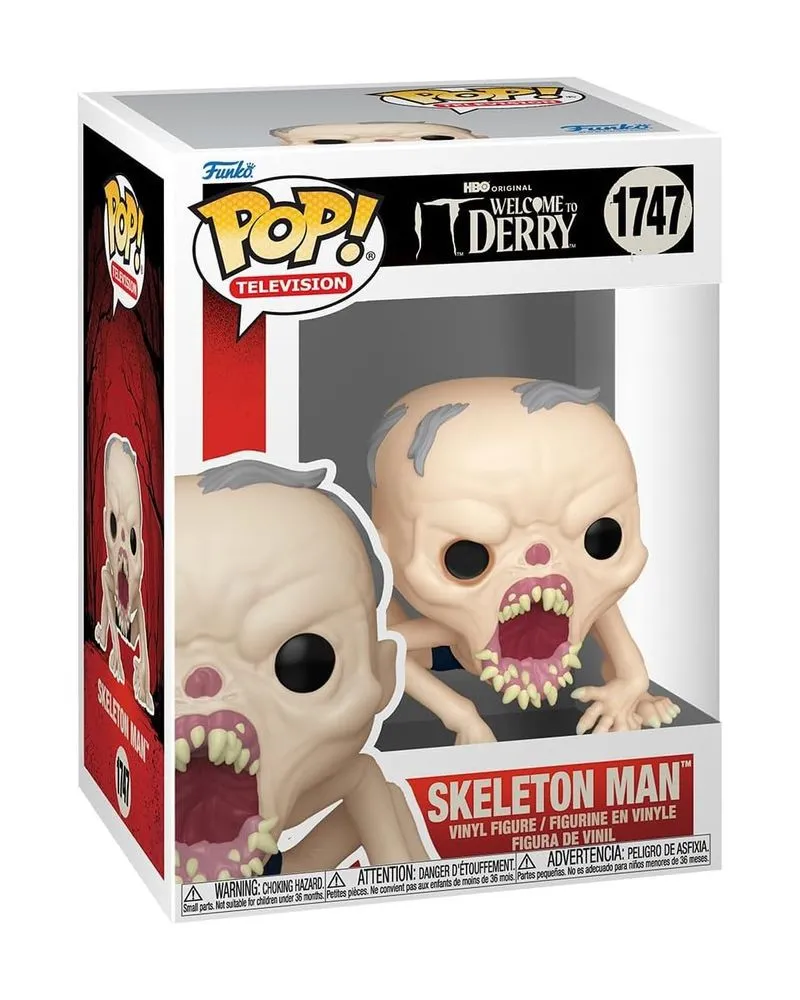 Bobble Figure Movies - IT Welcome to Derry POP! - Skeleton Man #1747 