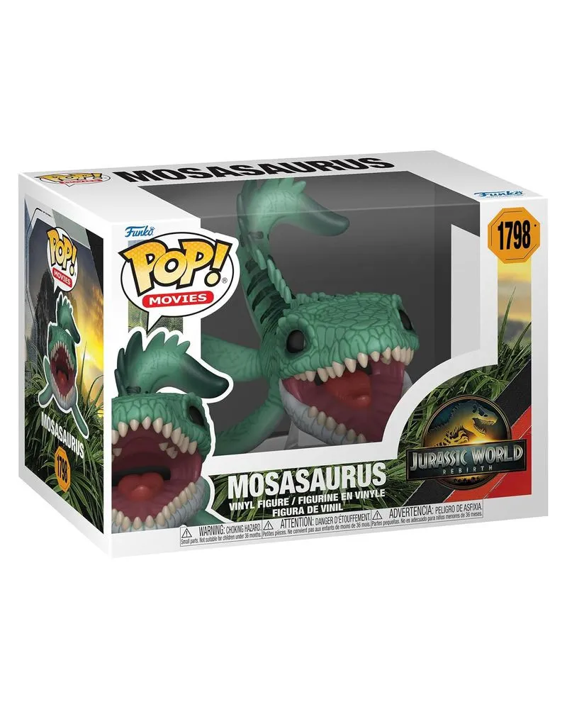 Bobble Figure Movies - Jurassic Park POP - Rebirth! - Mosasaurus 