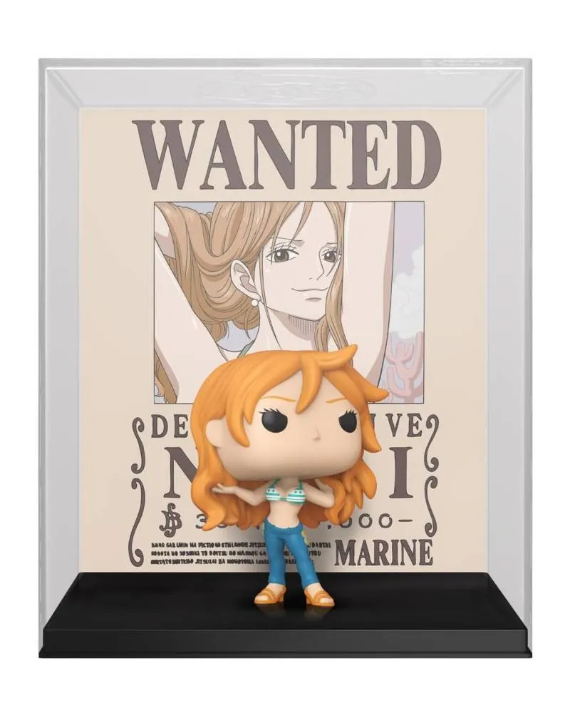 Bobble Figure One Piece - Game Case POP! - Nami (Wanted) #1777 