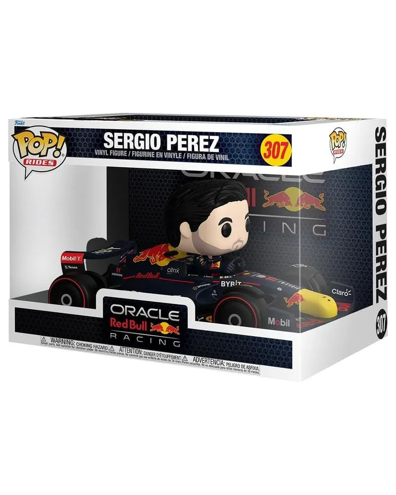 Bobble Figure Rides - Oracle Red Bull Racing F1 POP! - Sergio Perez #307 