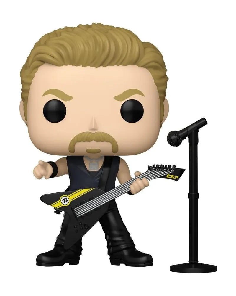 Bobble Figure Rocks - Metallica 72 POP! - James  #484 