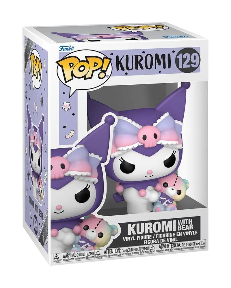 Bobble Figure Sanrio - Kuromi POP! - Kuromi With Bear #129 