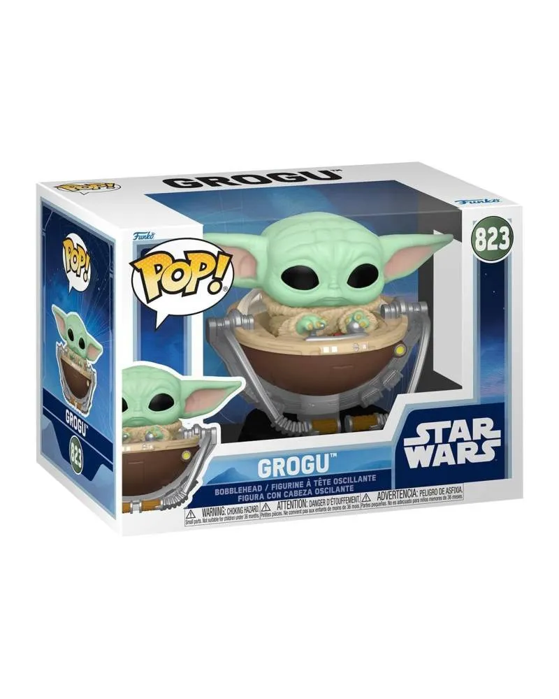 Bobble Figure Star Wars POP! - Grogu In Pram #823 