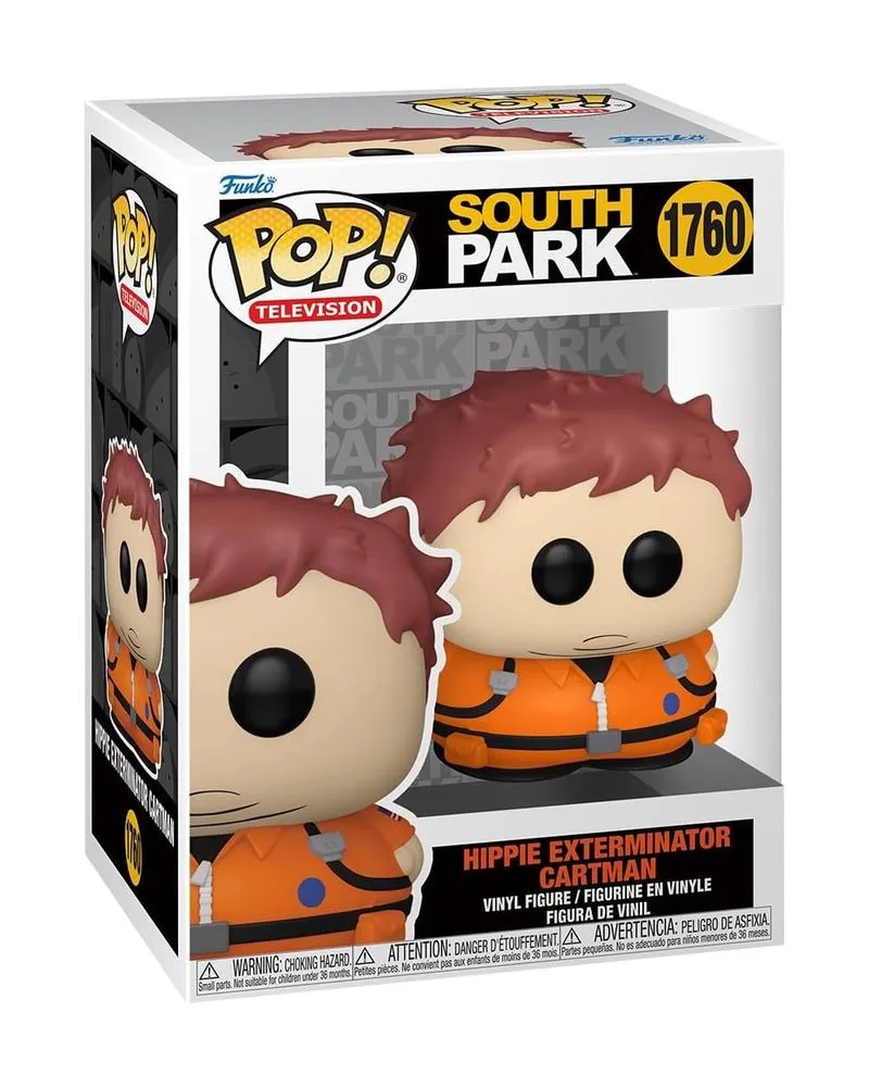 Bobble Figure Television - South Park POP! - Hippie Exterminator Cartman #1760 