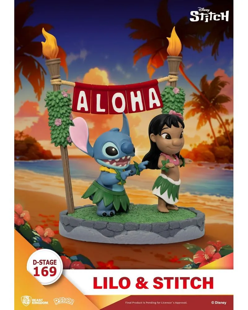 Diorama Lilo & Stitch - D-Stage PVC