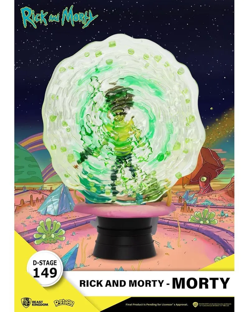 Diorama Rick And Morty - Morty - D-Stage PVC 