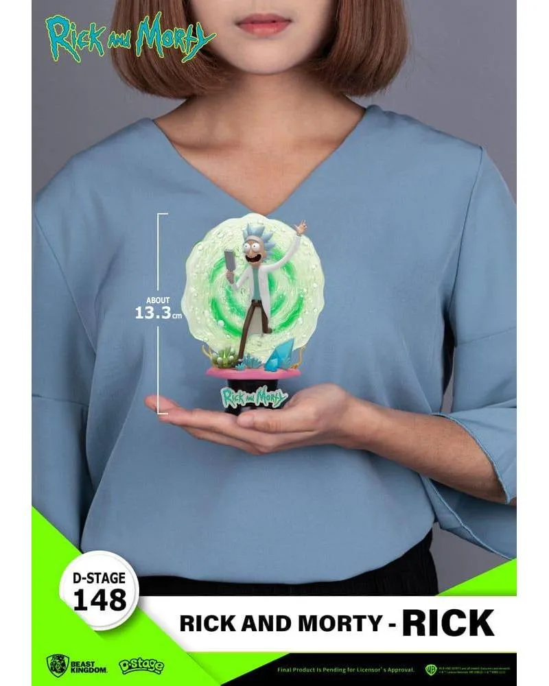 Diorama Rick And Morty - Rick- D-Stage PVC 
