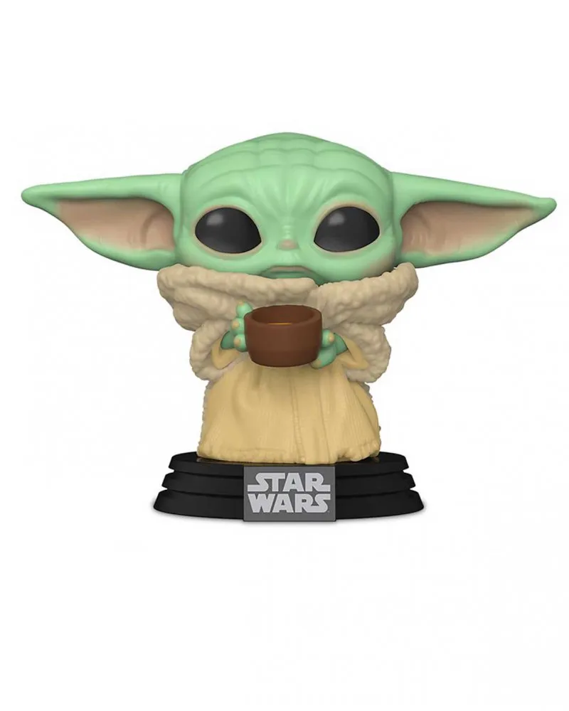 Bobble Figure Star Wars Mandalorian POP! - The Child with Cup 