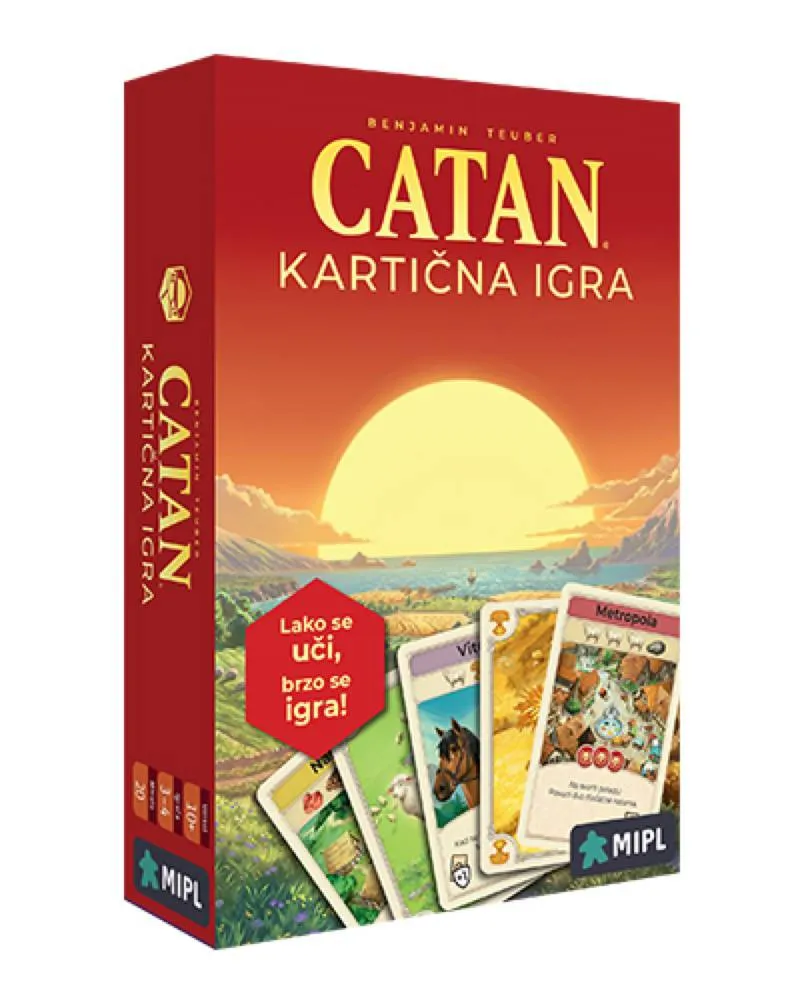 Društvena igra Catan - Kartična Igra 