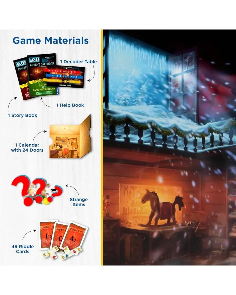 Društvena igra Exit - Advent Calendar - The Silent Storm 