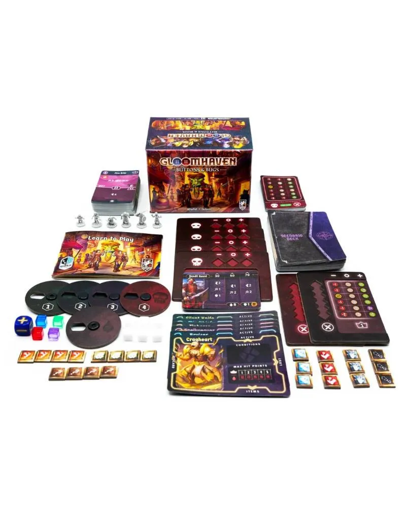 Društvena igra Gloomhaven - Bubice i Dugmići 