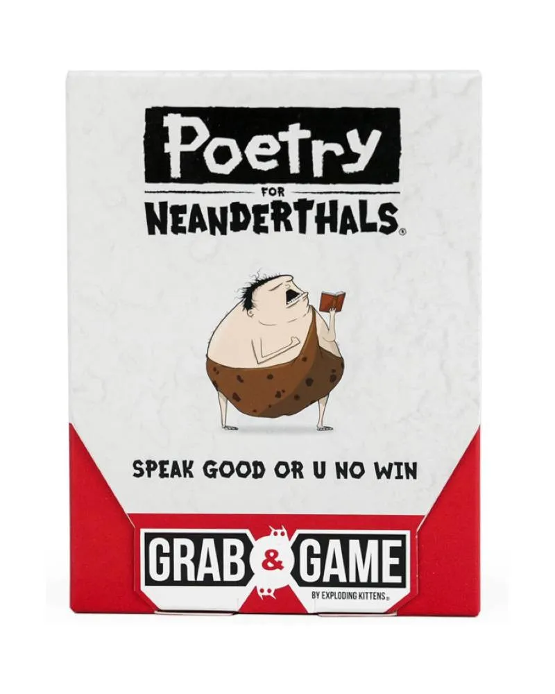 Društvena igra Grab And Game - Poetry For Neanderthals 