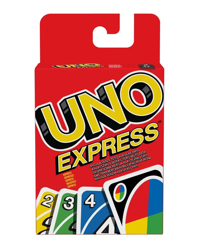 Društvena igra Mattel UNO Express - Card Game 