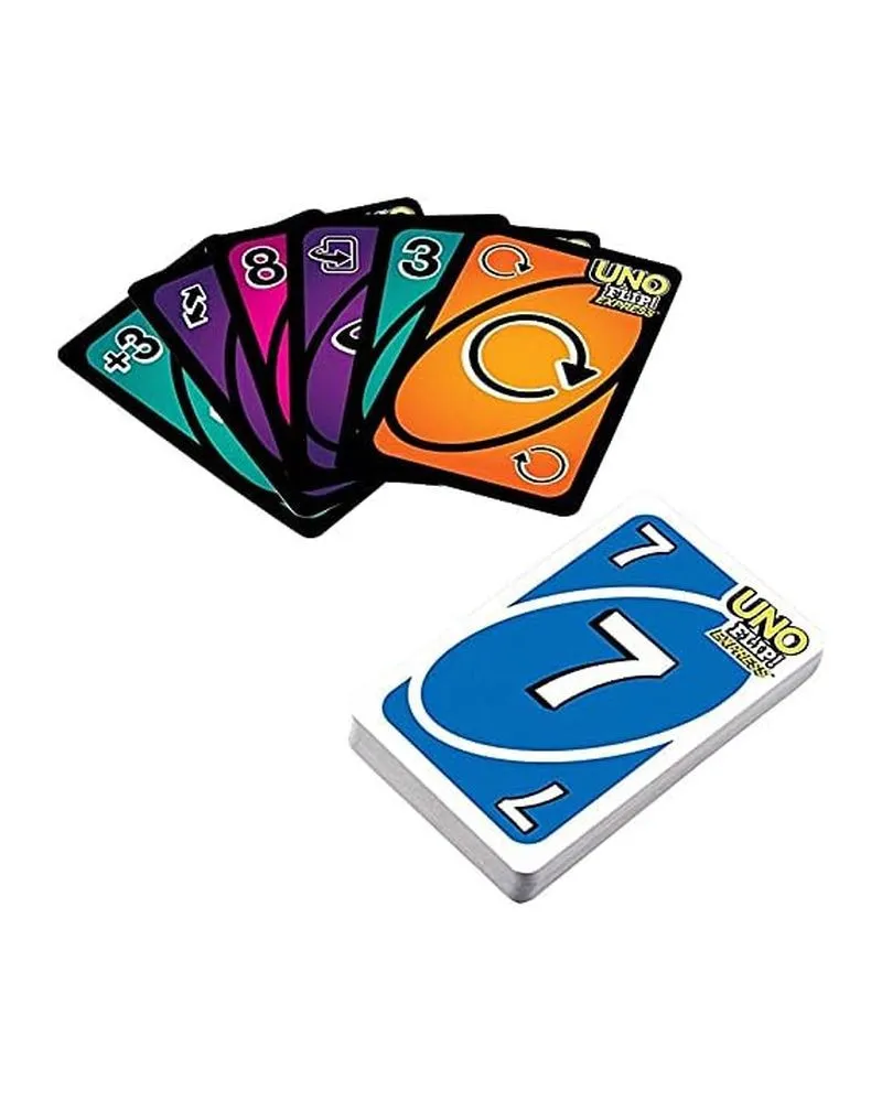 Društvena igra Mattel UNO Flip Express - Card Game 