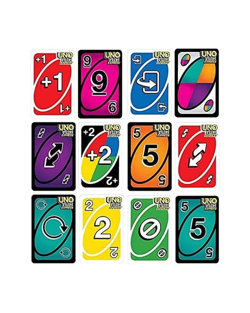 Društvena igra Mattel UNO Flip Express - Card Game 