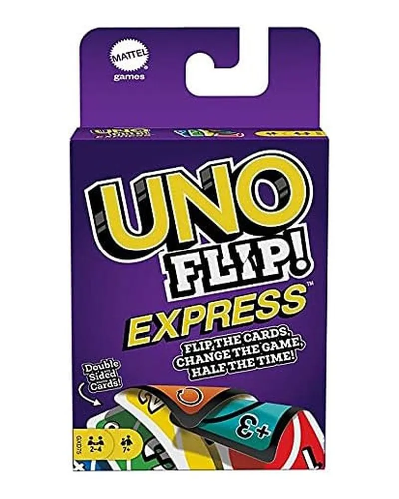 Društvena igra Mattel UNO Flip Express - Card Game 