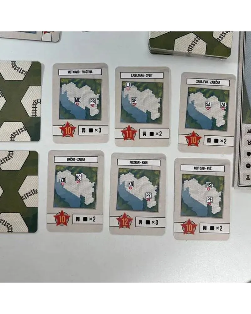 Društvena igra Pencil Express - Yugoslavia 