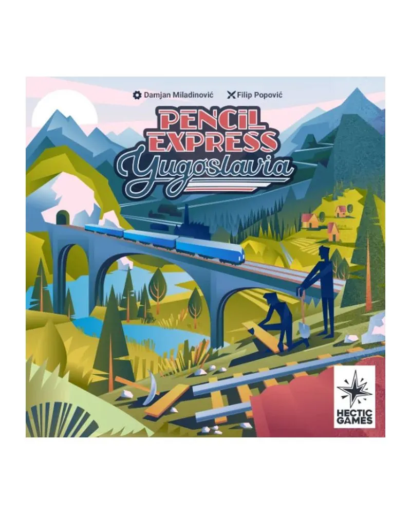 Društvena igra Pencil Express - Yugoslavia 