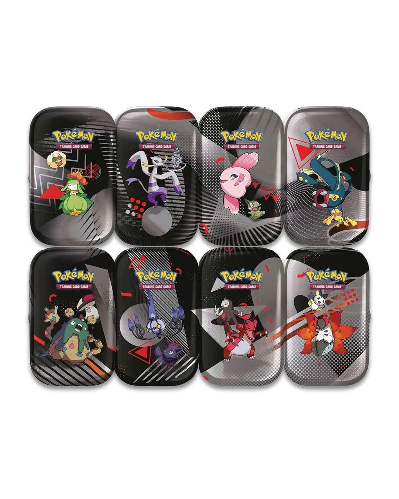 Društvena igra - Pokemon - TCG Scarlet & Violet - Black Bolt and White Flare Mini Tin 