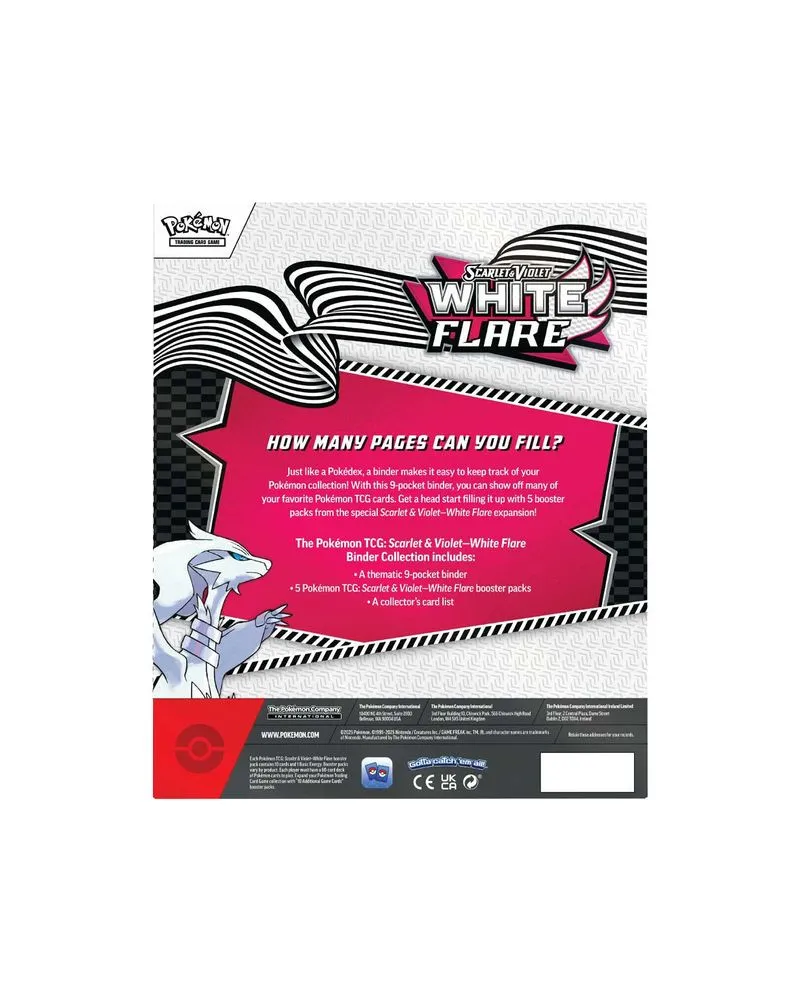 Društvena igra - Pokemon - TCG Scarlet & Violet - White Flare Binder Collection 