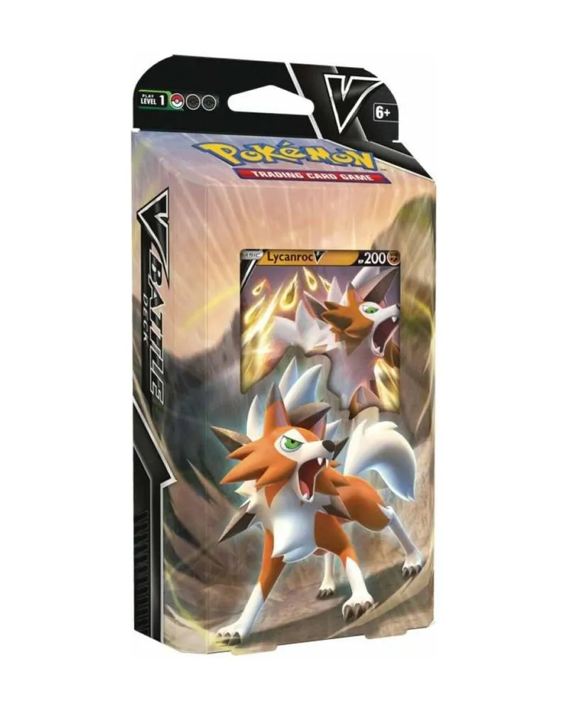 Društvena igra - Pokemon - TCG - V Battle Deck - Lycanroc Vs Corviknight 