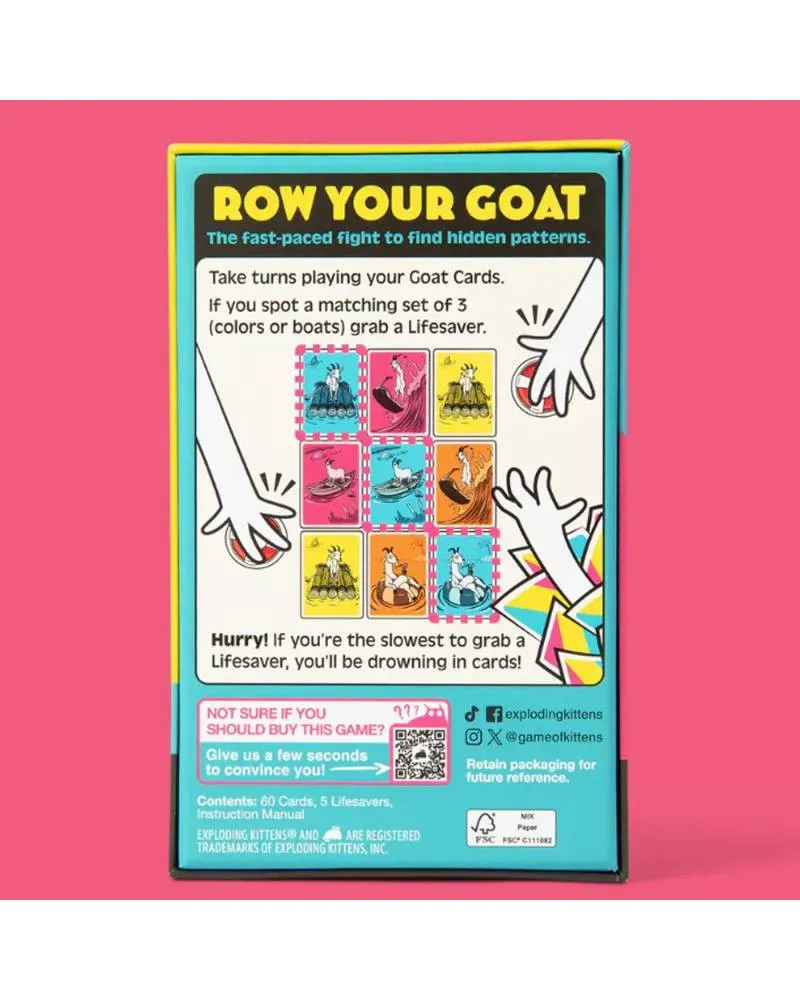 Društvena igra Row Your Goat 