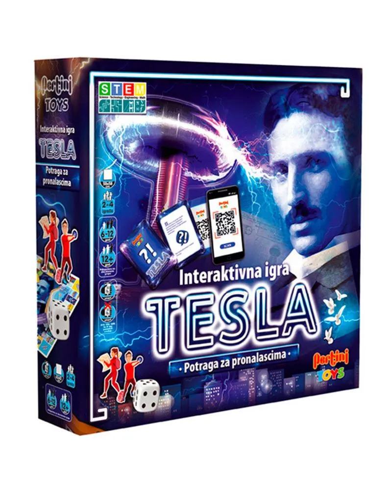 Društvena igra Tesla - Potraga Za Pronalascima 