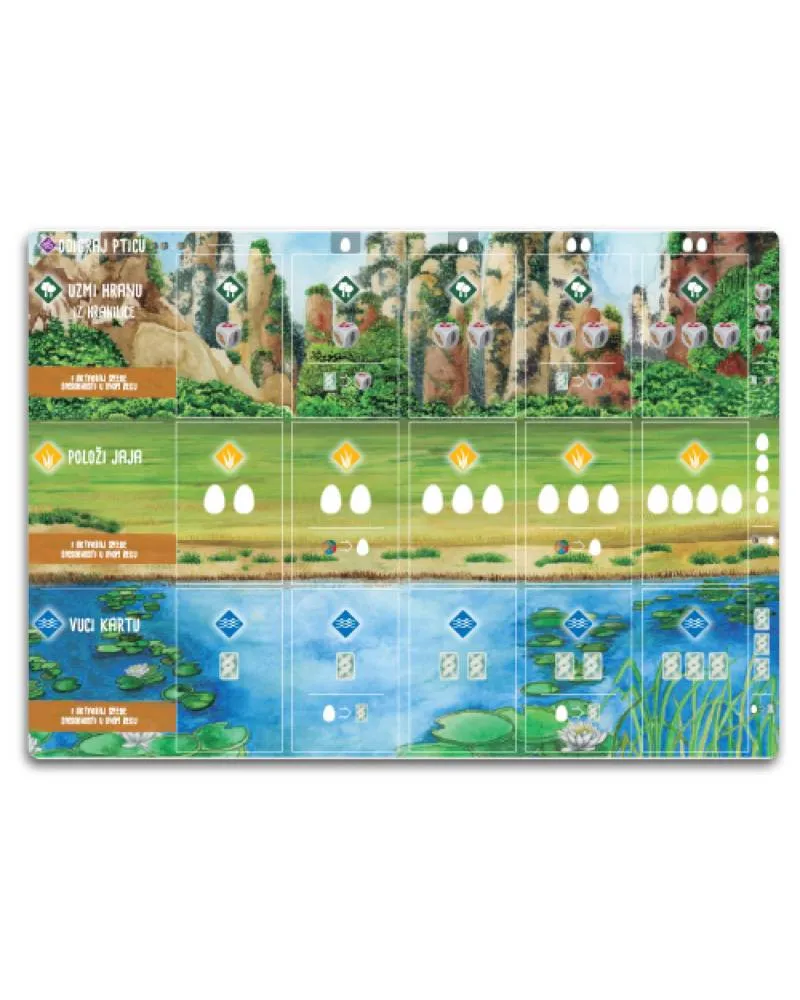 Društvena igra Wingspan - Ptice Azije 