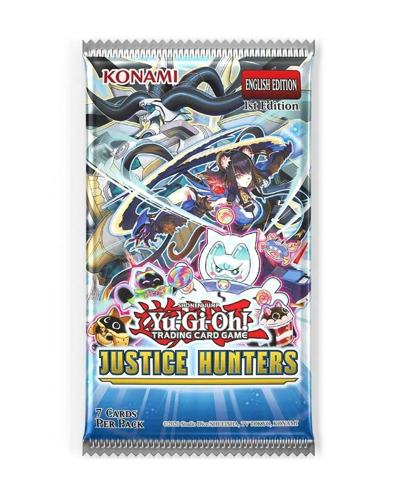 Društvena igra - Yu-Gi-Oh! - TCG Justice Hunters Tuckbox Booster pack 
