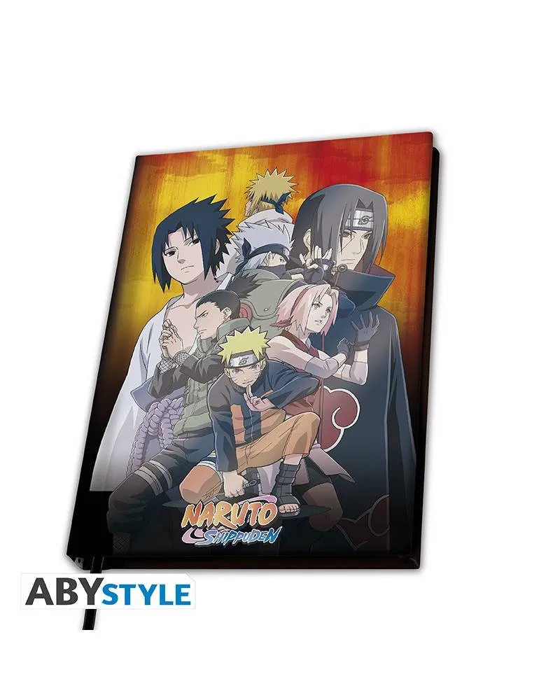 Gift Set AbyStyle - Naruto Shippuden - Travel Mug i Sveska 