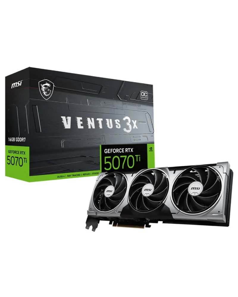 Grafička karta MSI nVidia RTX 5070 Ti 16G 256bit Ventus 3XOC 