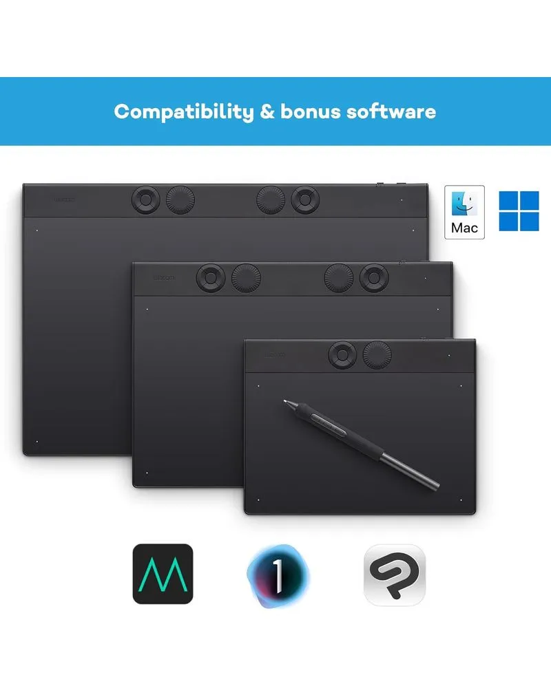 Grafička tabla Wacom Intuos Pro PTK470K0B - Pen Tablet Small 