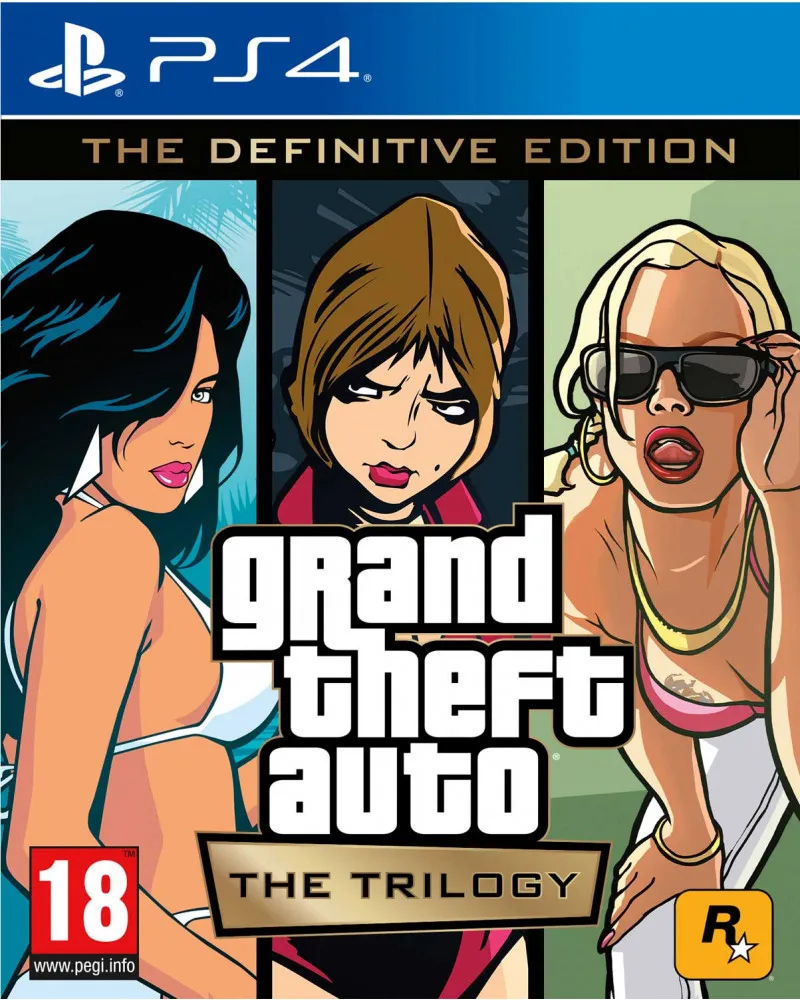 PS4 Grand Theft Auto Trilogy - GTA Trilogy 