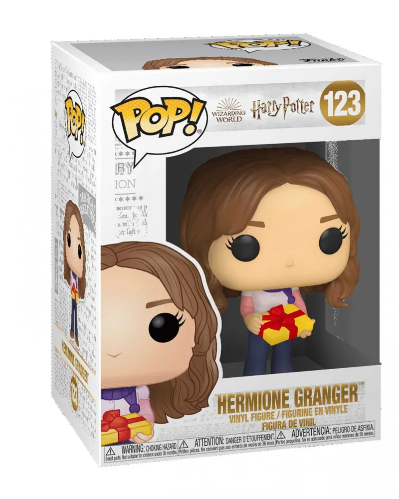 Bobble Figure Harry Potter Holiday POP! - Hermione Granger 