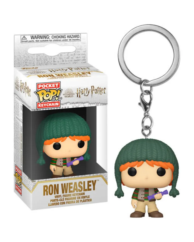 Privezak Harry Potter Holiday POP! - Ron Weasley 