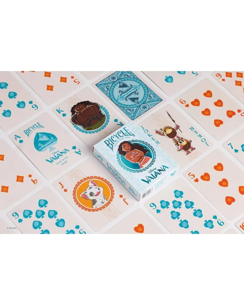 Karte Bicycle Disney - Vaiana  - Playing Cards 